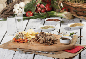 planche apero legumes